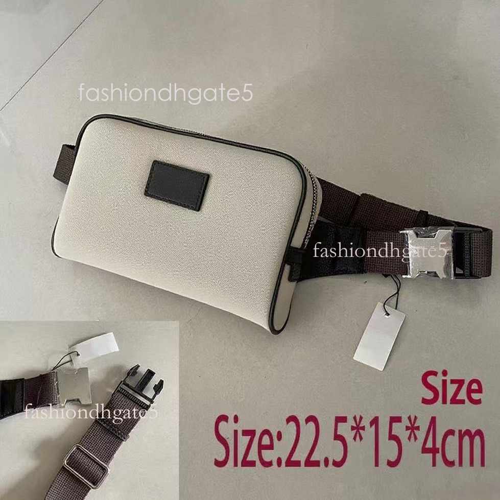 Fanny pack High Quality Designer Waist Bag Bumbag Belt Mens Backpack Tote Crossbody Purses Messenger Men Handbag Fashion Wallet Pocket Black Mesh-image-997712078