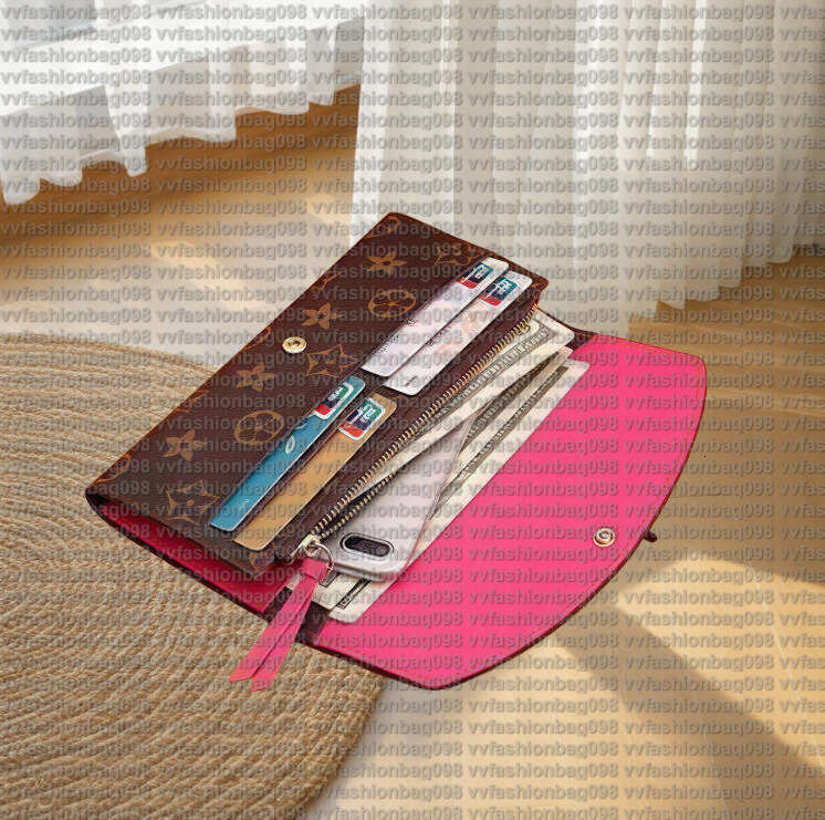 vvfashionbag098 Fashion Designer Wallets Womens Short Purses Designer wallets women Holders Female long zipper purse girl card bag purse money bag w