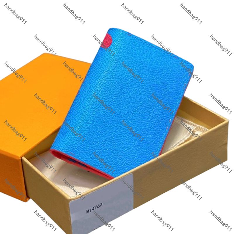 Designer Genuine Leather Slim Bifold Card Holder Wallet Minimalist Unisex Design Ultra Thin Front Pocket Credit Card Case for Men and Women 10A TOP