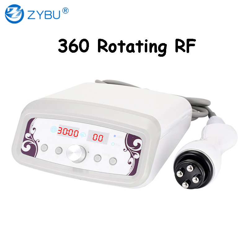 360 RF Beauty Desktop Model Rotating RF Body Slimming Sculpting Facial Lifting Skin Rejuvenation Anti-Aging Weight Fat Loss Radio Frequency Beauty D