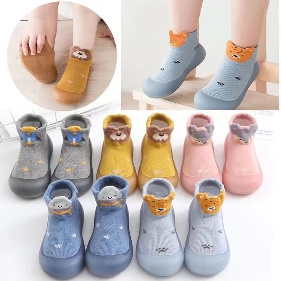 Baby Floor Socks Spring and Autumn Baby Indoor Anti Slip Walking Shoes born Insulated Soft Sole Anti Drop Socks And Shoes250826