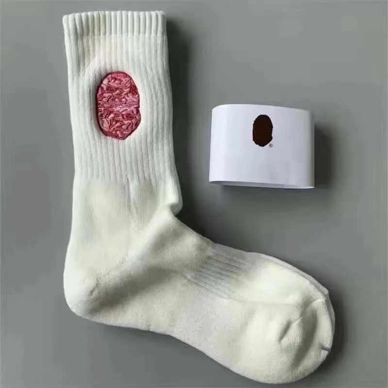 Designer Socks for Men Designers Sock Embroidery Witner Men Thick Warm Wool Socks Vintage Christmas Sock Colorful Gift Free Cotton Elite White Socks