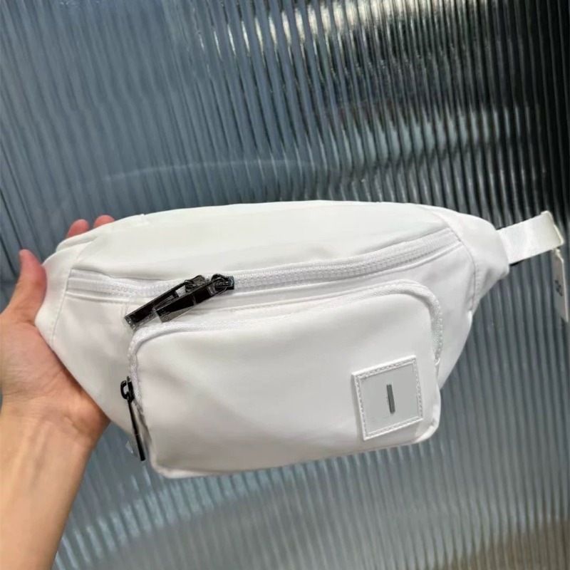A852 Fanny pack Outdoor Bags Women Men Waist Bag Gym Elastic Adjustable Strap Zipper Pack New style