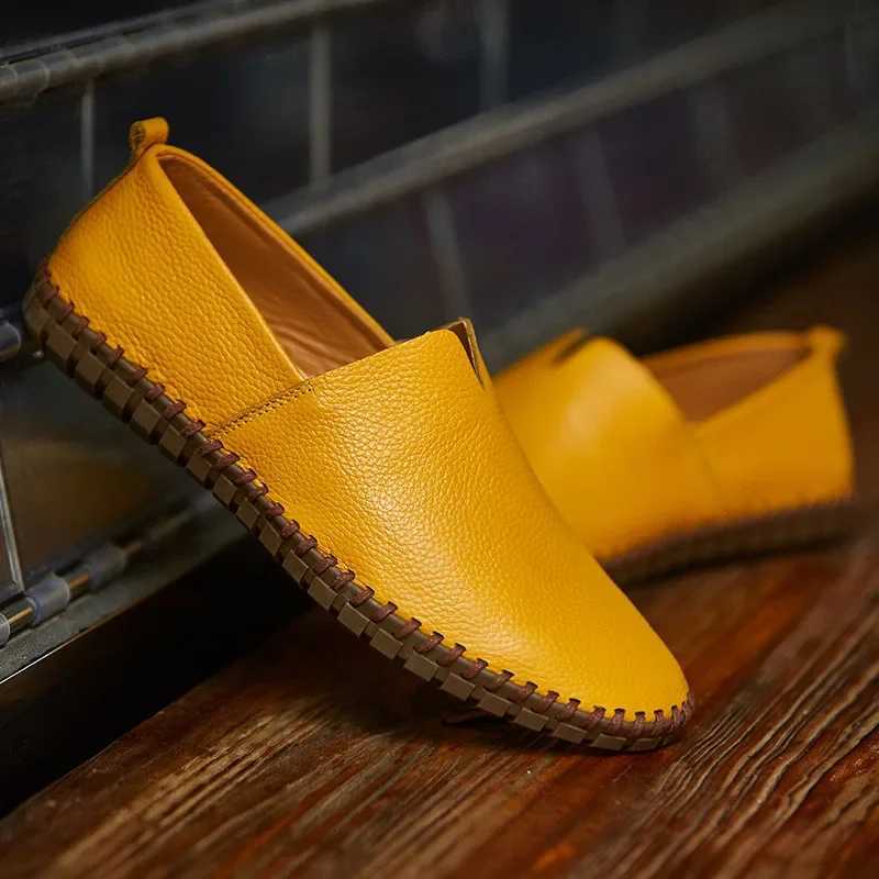 Plus Size Men Shoes Handmade Casual Loafers 3850 Casual Shoes New Summer Pu Loafers Men Mens ShoesXJ250827