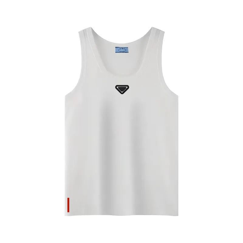 Black White solid Underwear Breathable Bottom Top Summer Sweat-absorbing Designer T-shirt Tees Men Tank Tops t shirts Slim Fit running Fashion Men&#