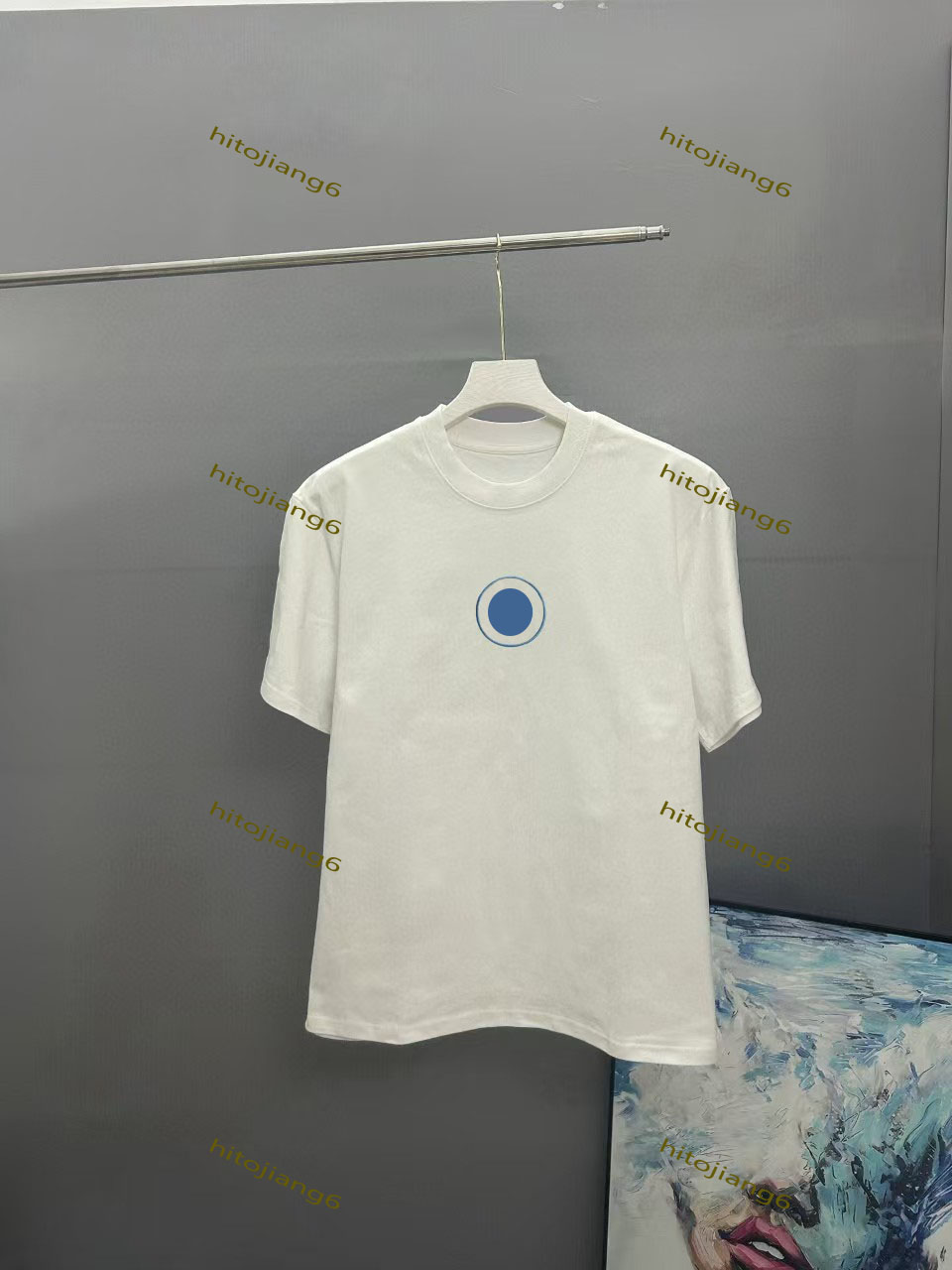 Designer Men's T-shirts Unisex Loose Fit Washable Tee Hip-hop Style new retro washed old graffiti loose versatile round neck short-sleeved T-sh