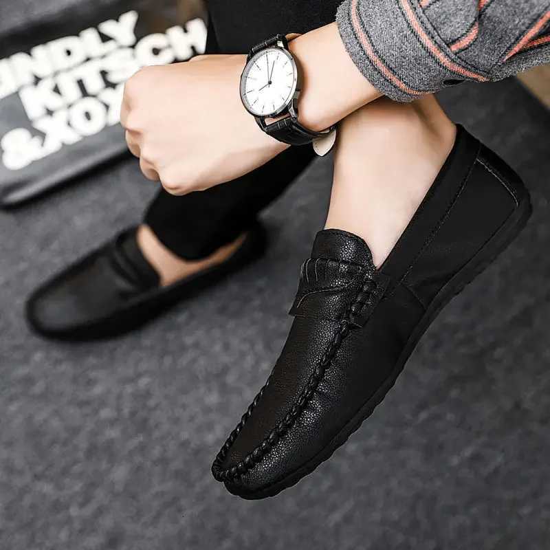 Dress Shoes Slip Business Leather Men Formal Legitimate Comm Classic Original Elegant Mens Casual Shoes Pu Designer AdultsXJ250827