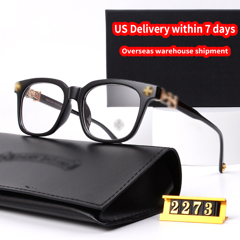 Top Luxury read glasses Classic transparent frames Fashion sunglasses with glasses case