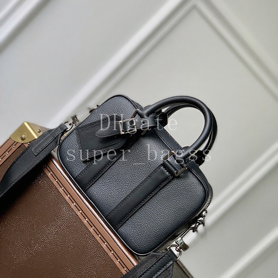 Nano Portee Documentss Voyagee Luxury designer bag 20CM handbag Monogram coated canvas grained leather Shoulder Bag Mirror quality Crossbody Bag wit