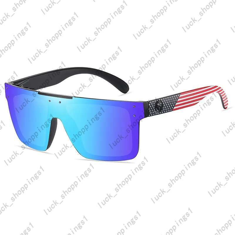 NEW High quality Heat Wave brand sunglasses square Conjoined Women men Gradient lens sun glasses UV400 new