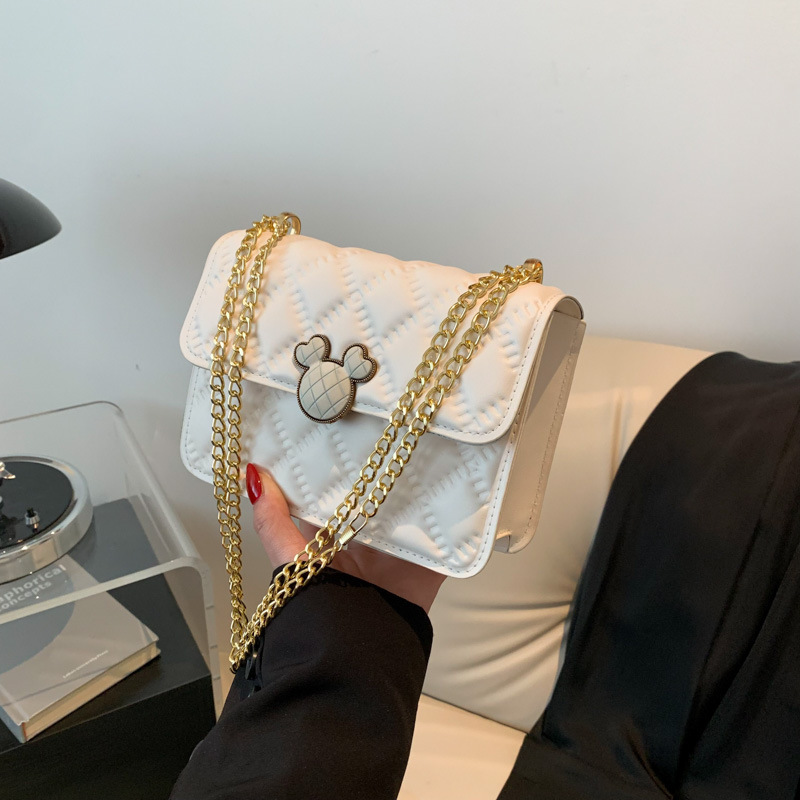 Free Shipping New Designer Bag Underarm Bag For Women 2025 Fashion Retro Large Capacity Quilted Chain Beautiful Texture Single Shoulder Bag Trendy S