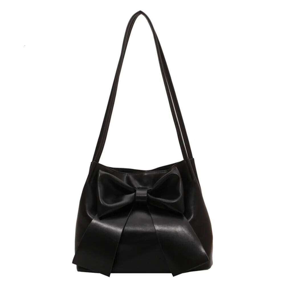 Designer Bags Female Bowknot Shoulder PU Leather Cute Sling Large Capacity Small Square Handbag Travel Shopping Party Bag Luxury Bag