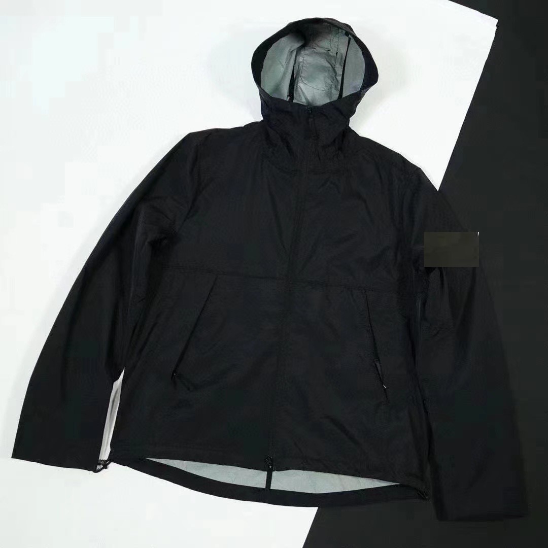 Designer Men'ss Jackets Spring Autumn Windbreaker Have NFC Scan Jacket Zipper Fashion Hooded Mens Raincoat Outerwear High Quality Slim Stylist