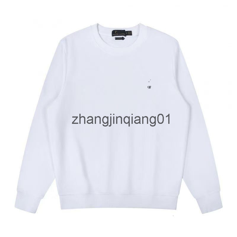 Designer Polo Hoodie Jackets Spring Winter Cotton Vintage Luxury Fashion Capless White Hoodies Womens Mens Sweatpants Sweater Pants