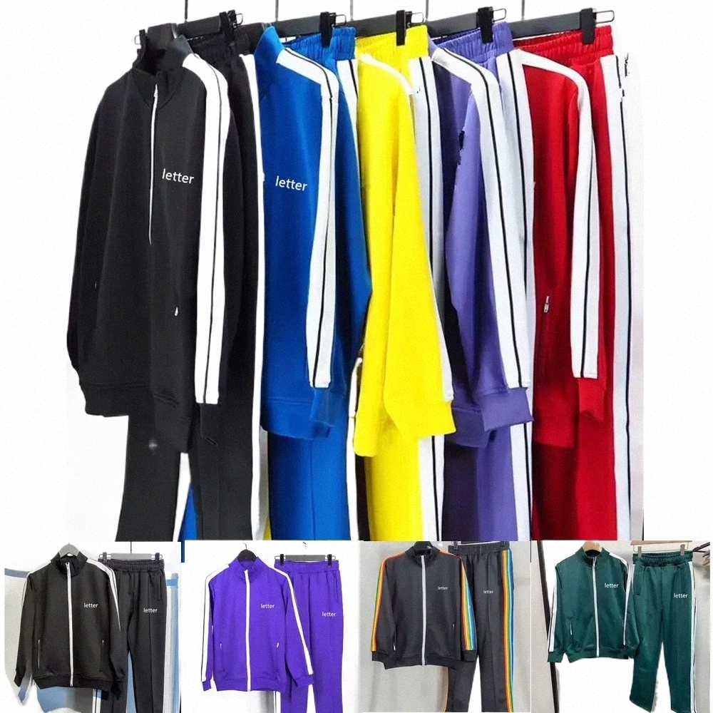 designer mens tracksuit clothes sportswear tracksuits men sweatsuit sweat pants zipper