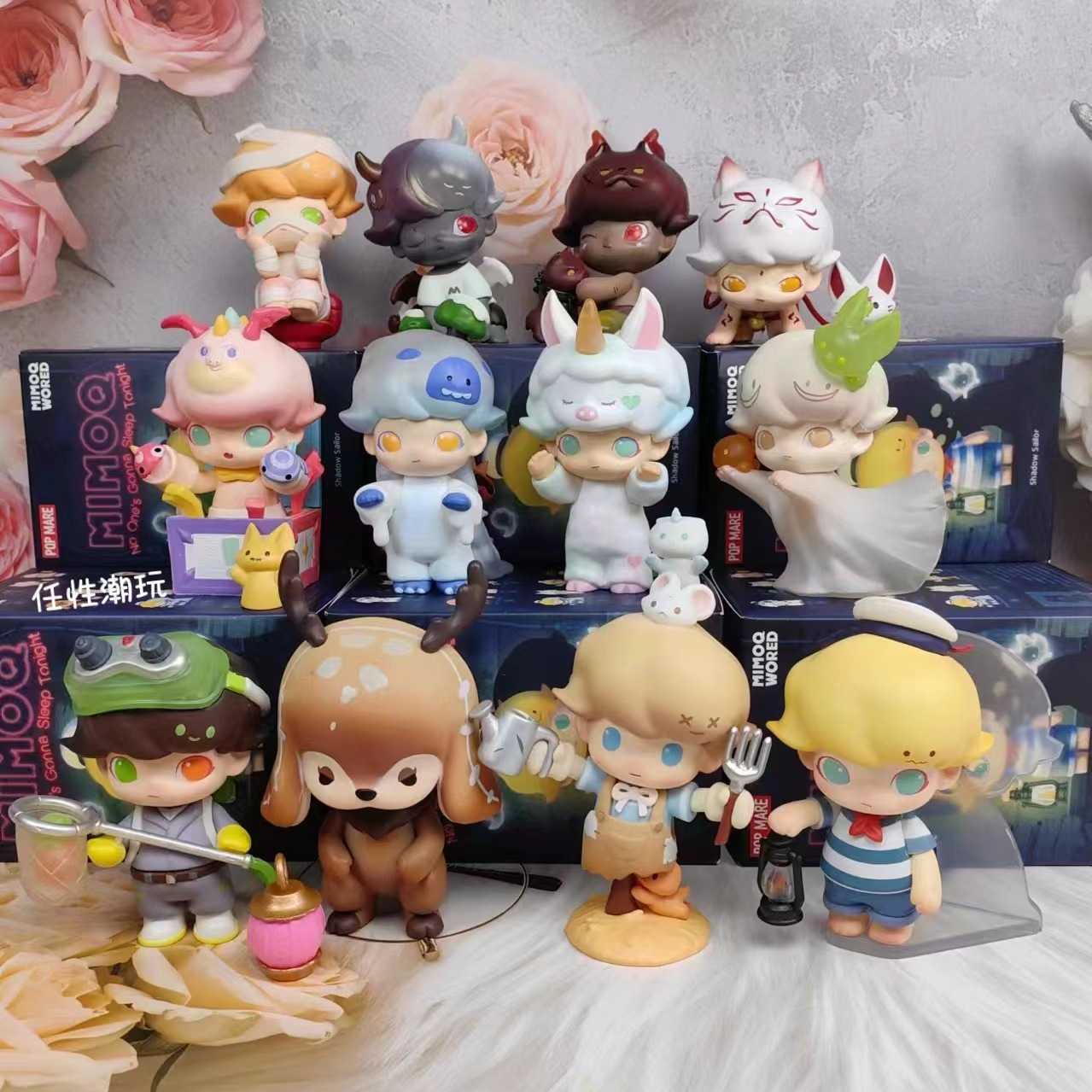 Tonight, no sleeping allowed. Series blind box collectible toys, trendy figurines, cute gifts, decorative items. Z250827-image-950641044