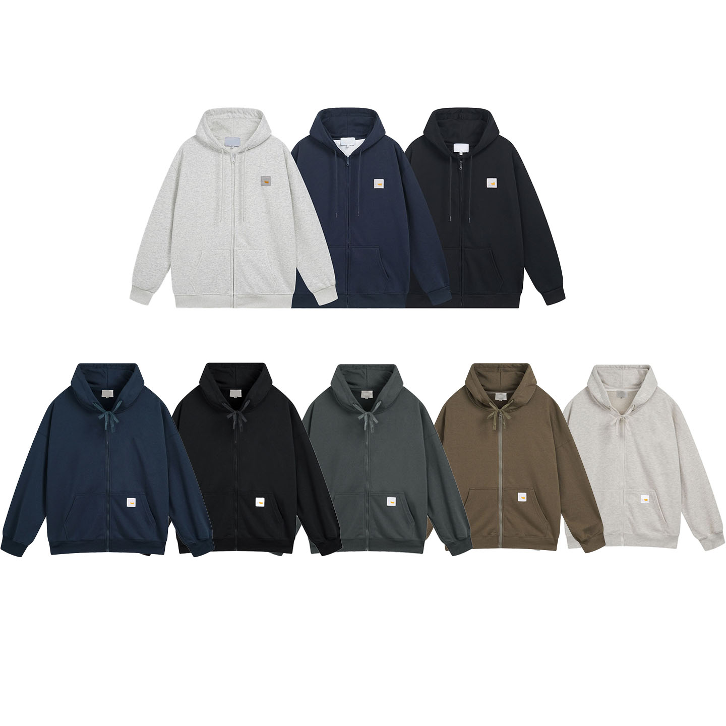 Designer Mens Hoodie Classic Retro Zipper Sweatshirt Autumn Winter Womens Fleece Warm Hoodies American Style Streetwear