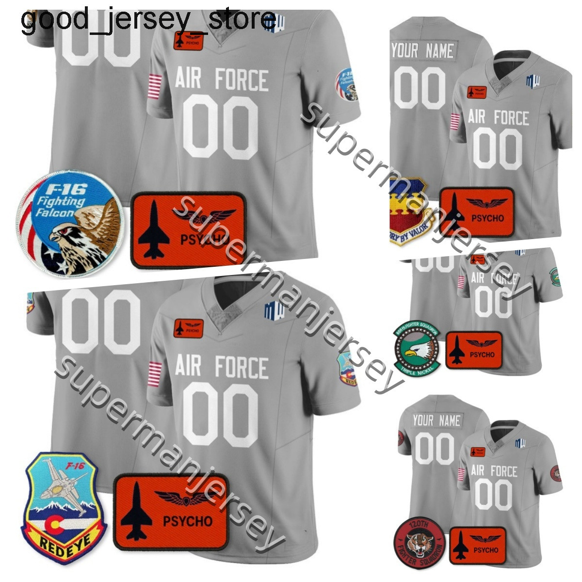 2025 custom Air Force Football jersey All Stitched Men Women