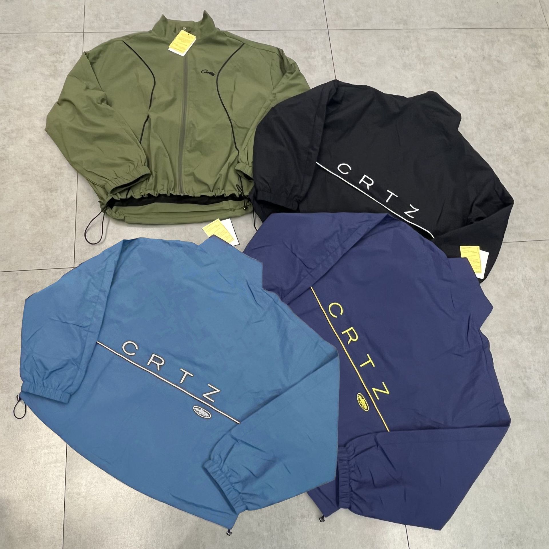 designer pure cotton letter spring and autumn womens fashion brand street loose casual drill windbreaker jacket mens sports outdoor windproof fashio