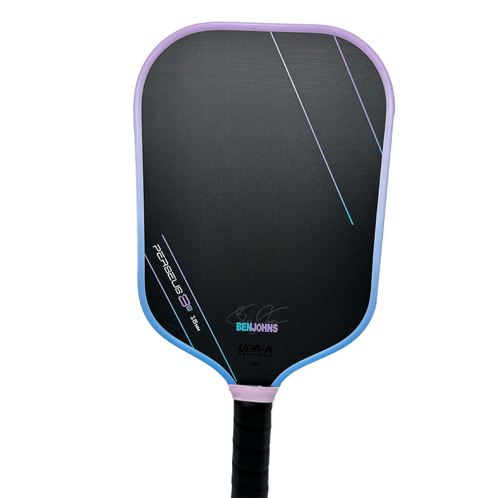 2025 Hot Pink Perseus3s 16Mm Carbon Fiber Gen3 Hot Press Competition Grade Pickleball Paddle Push Power