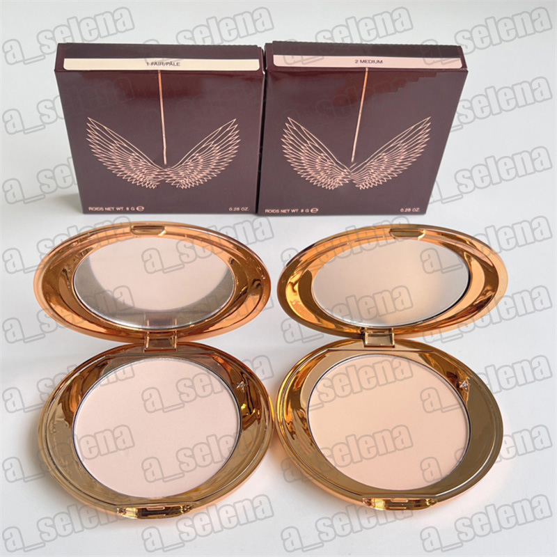 Face Makeup Complexion Perfecting Micro Powder Medium Fair Pressed Setting Powders 8g-image-887717222
