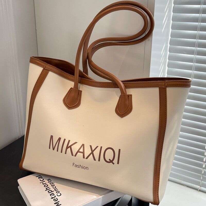 High End Texture Commuting Simple Women S Spring And Summer New Foreign Style Fashion Niche One Shoulder Tote Bag