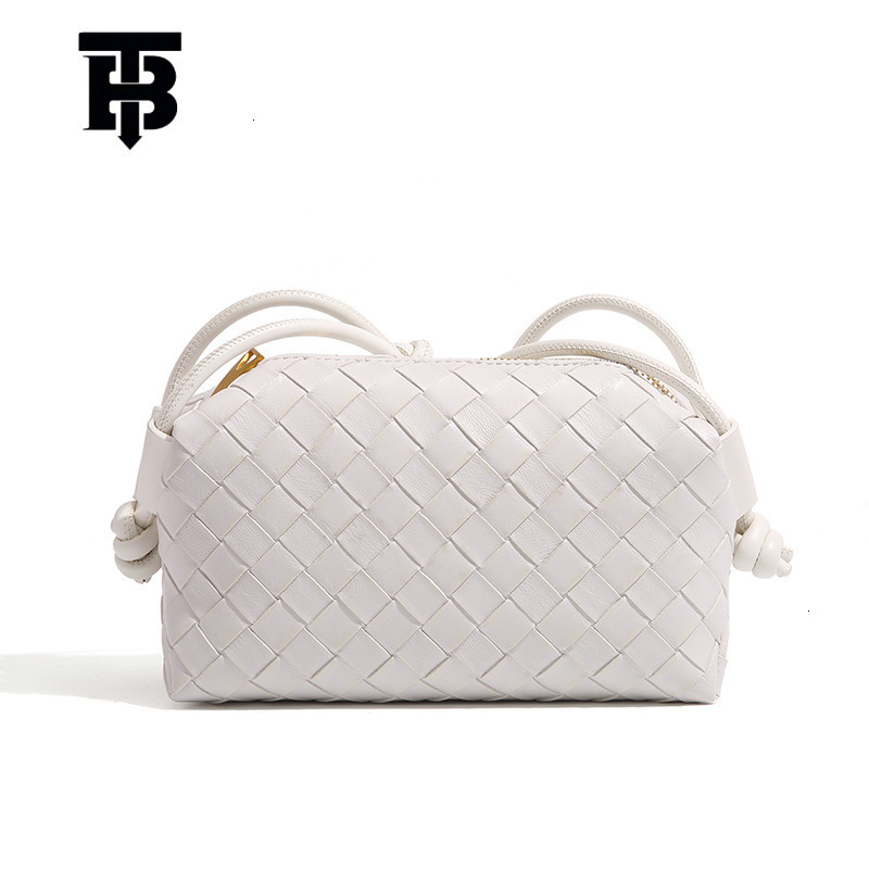 TB BHULAMTE Designer's New Luxury Women's Bag Embossed Woven Small Square Bag Single-shoulder Crossbody Bag Lightweight Women's Bag I