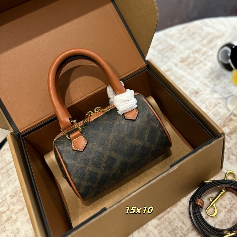Designer Bag Retro Tote Bag Luxury Boston Bag Handbag Mini Pillow Bag New Fashion Crossbody Bag 15x10cm