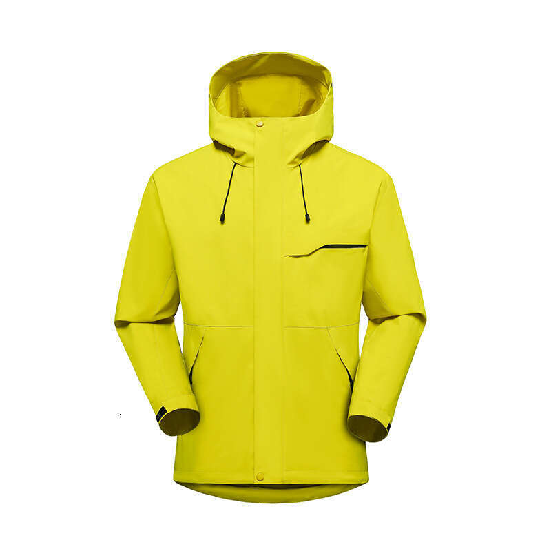 2025 New Men's Women's Jacket With Hood Outdoor Windproof And Water-Resistant Hiking Sport Coat Windbreaker