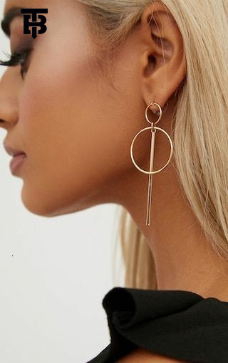Free Shipping For New Designer Accessories European And American Fashion Trendy Simple Round Circle Geometric Earrings Set New Model