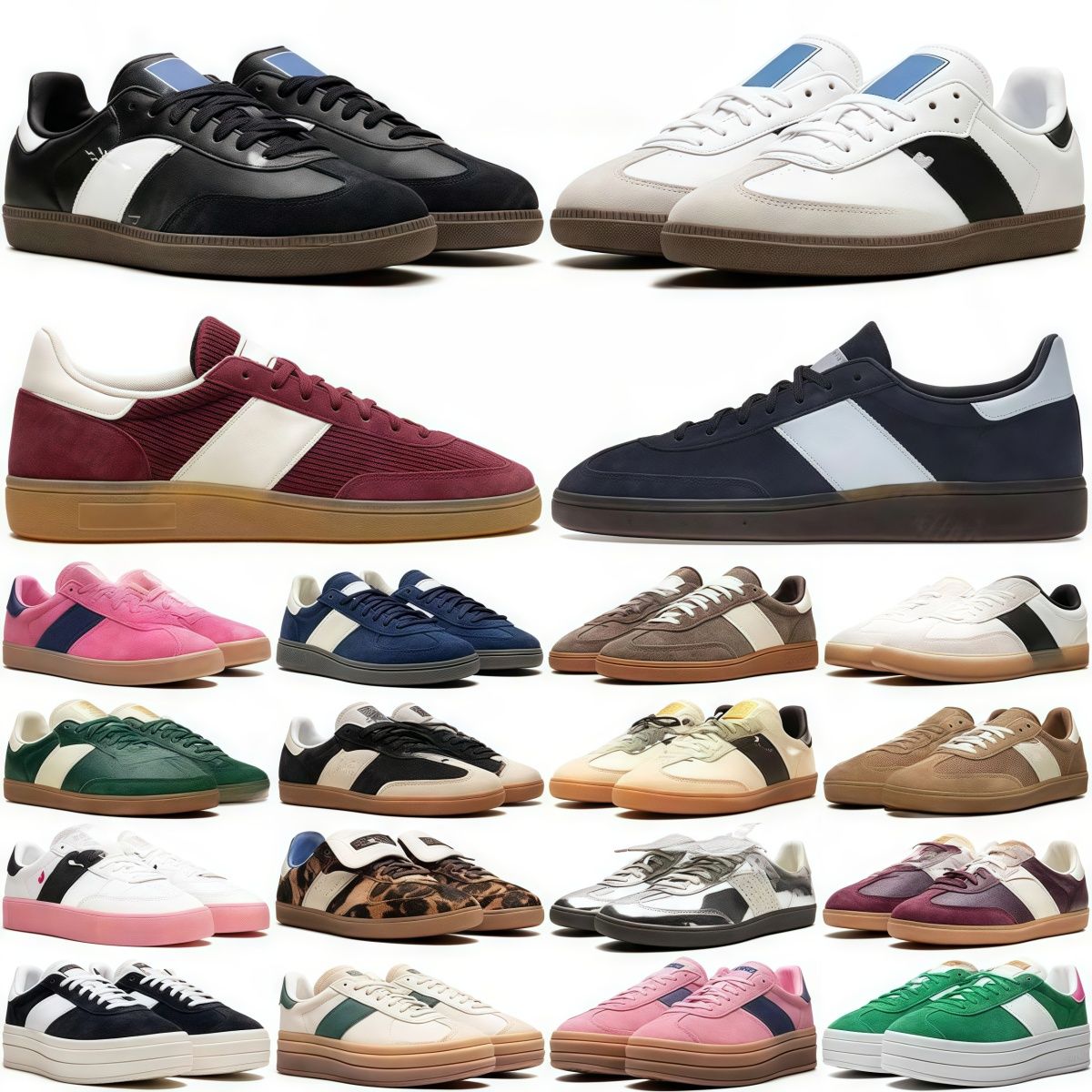 Designer Shoe Mens Womens Sneakers Navy White Dhgate Black Scarlet Gum Cardboard Sier Casual Shoes Outdoor Sports Trainers Size36-45