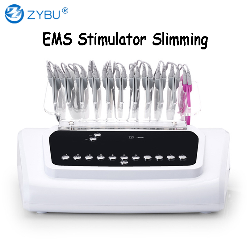 Electrostimulation Machine Weight Slimming Fat Loss Breast Lift EMS Body Massager Electric Muscle Stimulator Electro Therapy Stimulation Relaxation