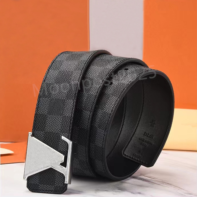 Belts for men women designer belt soft leather belt soild gold silver black metal buckle waistband ceinture fashion casual simple graceful mens wome