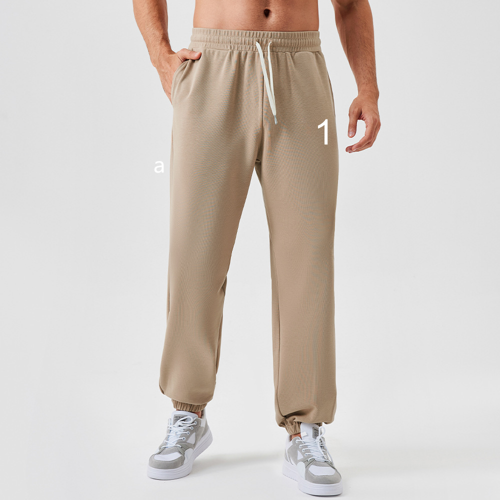 Men Sweatpants Autumn and Winter Sports Trousers Loose Outdoor Sports Gym Casual Running Training Fitness Trousers A41345
