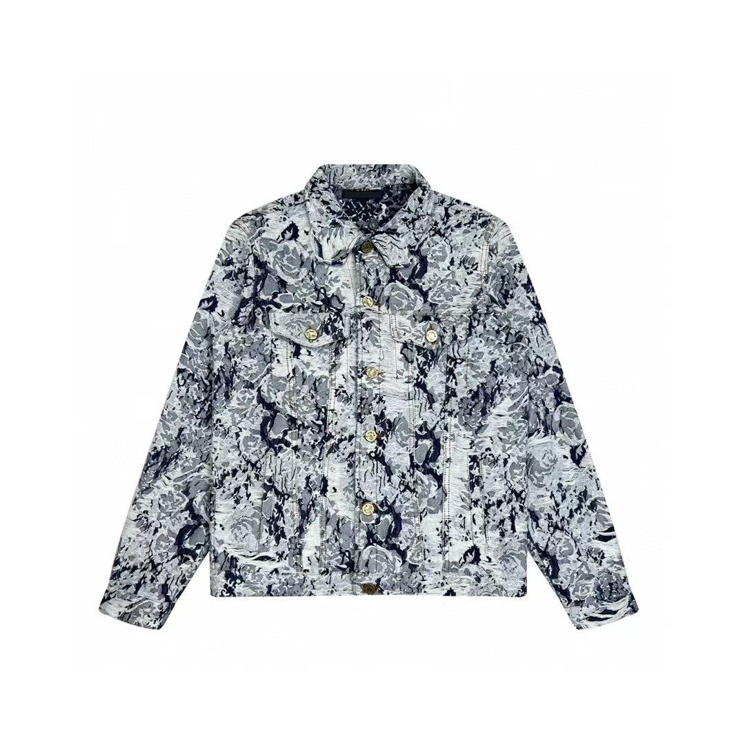 Womens Denim Jackets Brand Coats Jeans Shirts Long Sleeve Budge Woman Jackets Button High Street Tops Designer Coat Slim Outwears Coats S-XL