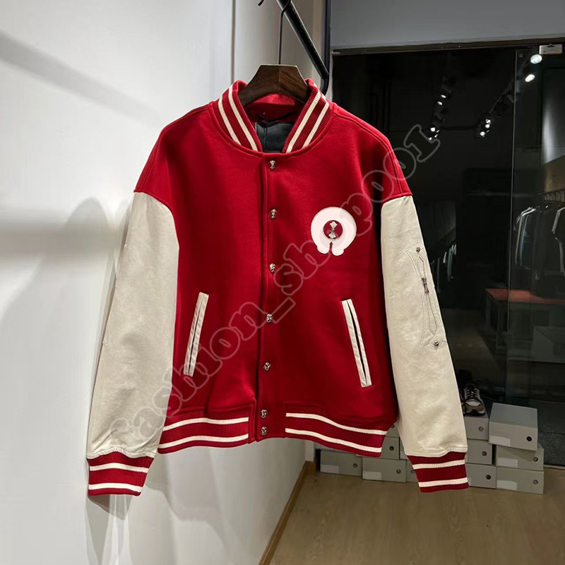 Designer jacket Men's Jackets baseball jacket uniform retro trend Colorful womens Brand Cartoon embroidery Hip Hop Jacket Casual warm short coa