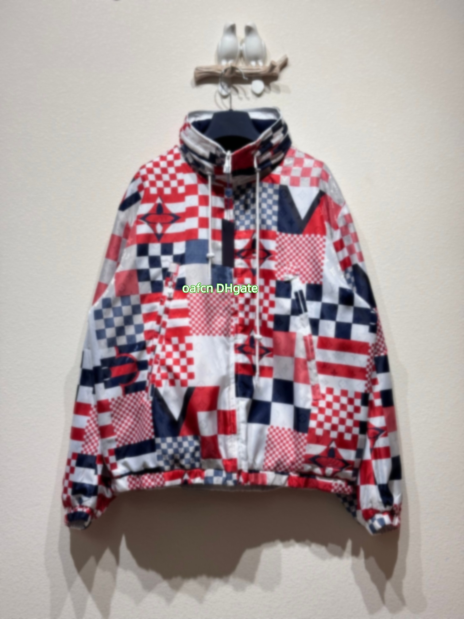Designers Mens jackets Wind Breaker Coat Zipper Hoodie Jacket Quick Drying Sport Luxury Autumn Slim Outerwear Clothing America's Cup Double sid