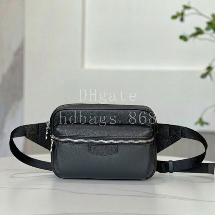 Mirror quality Designer bag Outdoor Men Messenger bag Shoulder bag Luxury Canvas Leather Crossbody bag Fashion Canvas bag 21cm With box MLO02A1