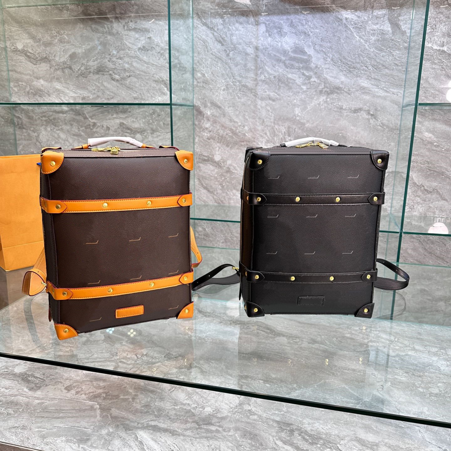Sac à dos design Femmes Homme Mode Cuir Voyage Haute Capacité Les deux épaules BookBag Plain Back Pack Fourre-tout Sacs à bandoulière Sac à dos G
