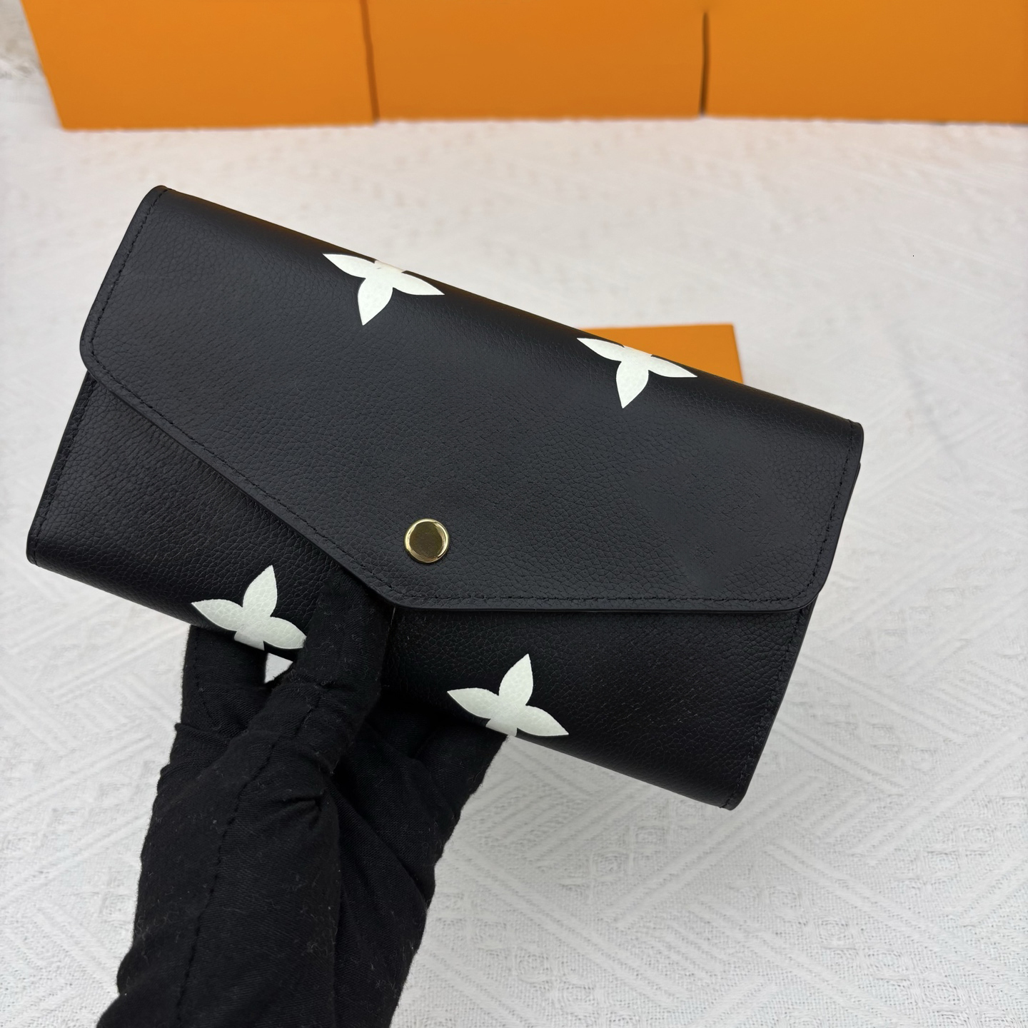 High Quality Women Purse With Box Designer Wallet All-match Lady Single Zipper Classic Purses Men Women Luxury Leather Wallets Cardholder Billfol