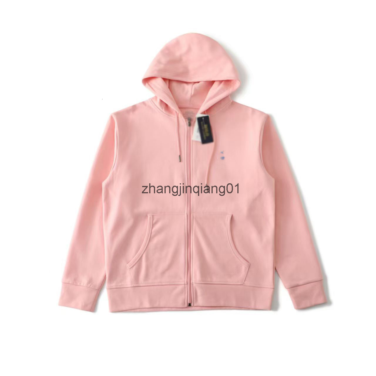 Designer Polo Hoodie Jackets Spring Winter Cotton Vintage Luxury Fashion Pink Zip Up Hoodies Womens Mens Sweatpants Sweater