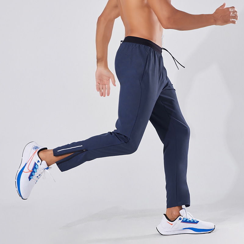 Men Sports Pants Loose Quick Drying Jogger Breathable Spring Tying and Running Training Gym Basketball Casual Pants CK23501