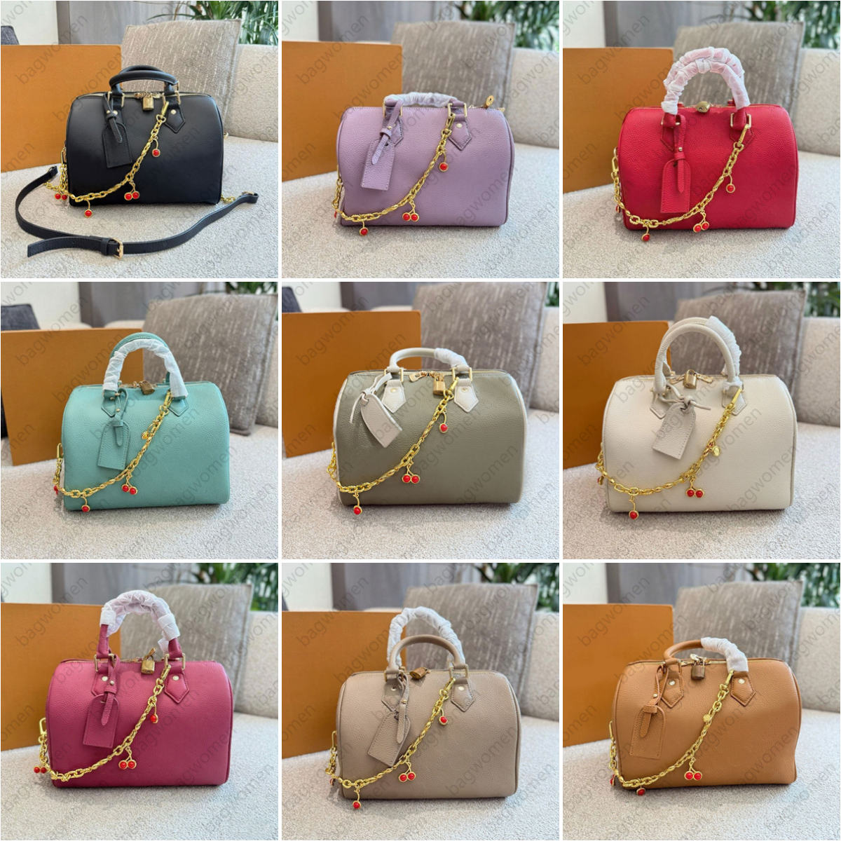 keep pillow tote bag luxury handbag shoulder bags designer bags cowhide leather autumn Bag sac de luxe dhgate travel cross bag 25cm autumn bag white