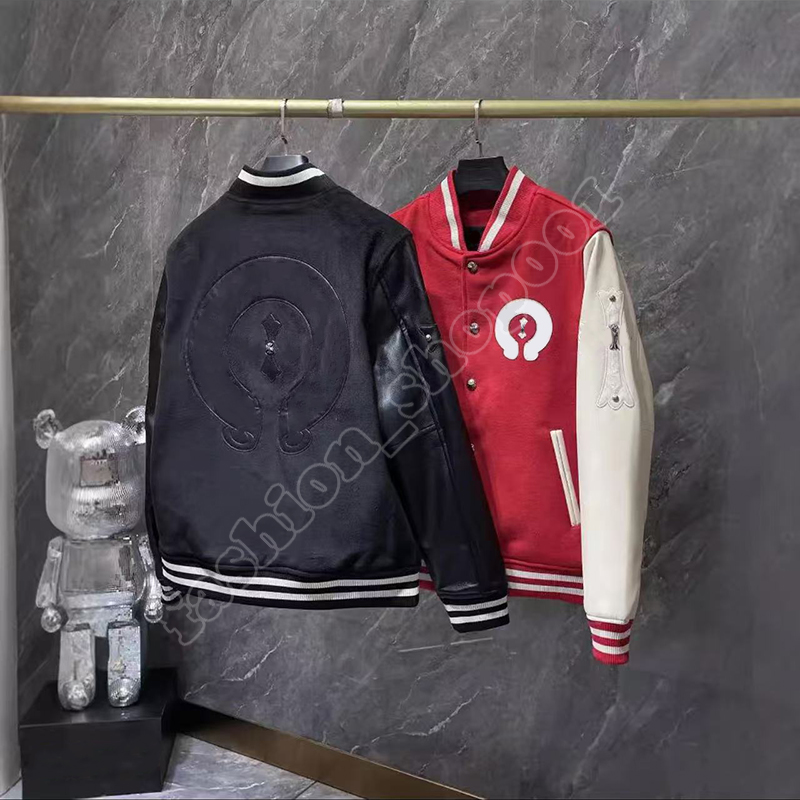 Designer jacket Men's Jackets baseball jacket uniform retro trend Colorful womens Brand Cartoon embroidery Hip Hop Jacket Casual warm short coa
