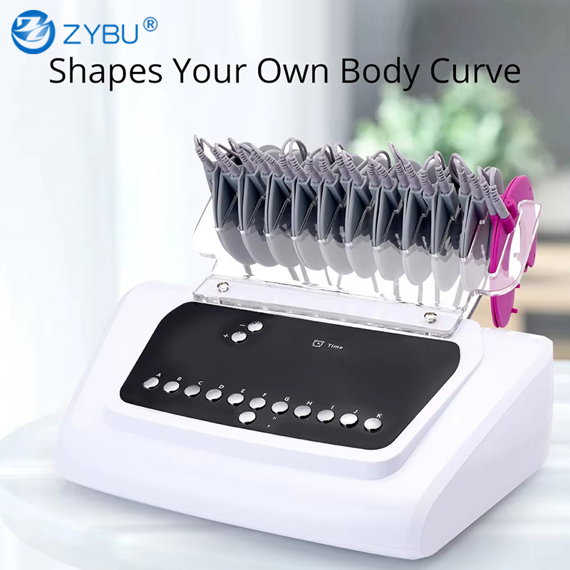 2 in 1 EMS Massage Electro Therapy Machine Russian Waves Enlargement Lifting Breast Enhancer BIO Microcurrent Massager Muscle Stimulator Beauty Devi