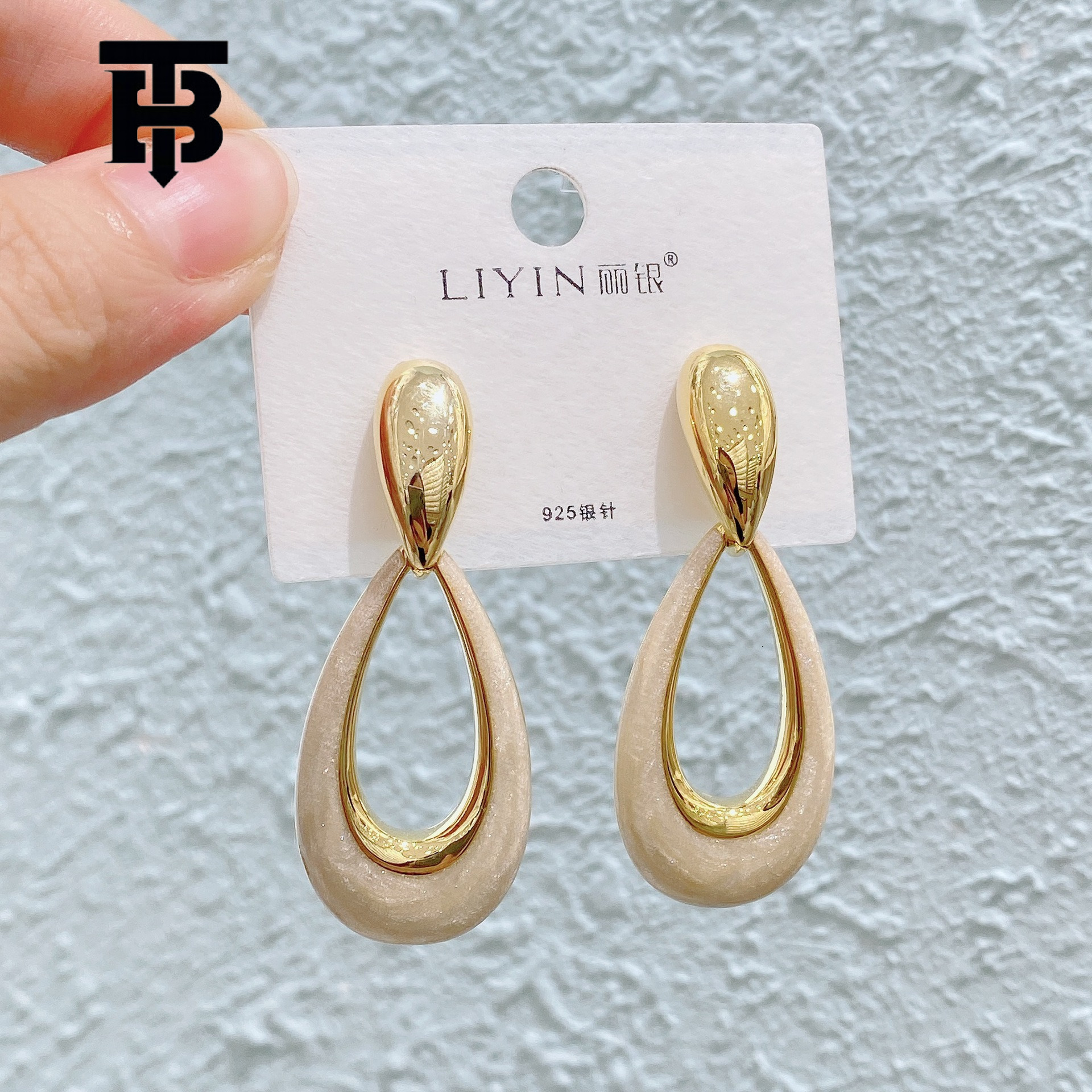 Free Shipping For New Designer Accessories Liyin/libei Dopamine Glaze Baking Enamel Earrings Niche Spring Summer Sweet Exquisite S925 Silver Needle