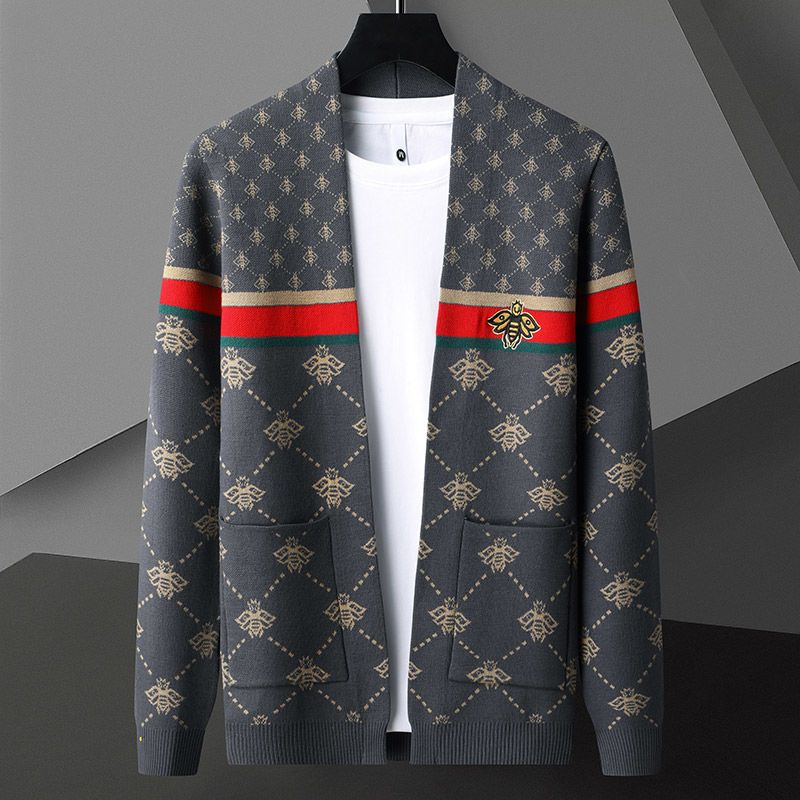 Designer jacket Designer Cardigan men Sweater Sweaters Button Up Shirt Classic Letter Print Fashion Regular Casual Long Sleeve Knit Jacket Sweater W