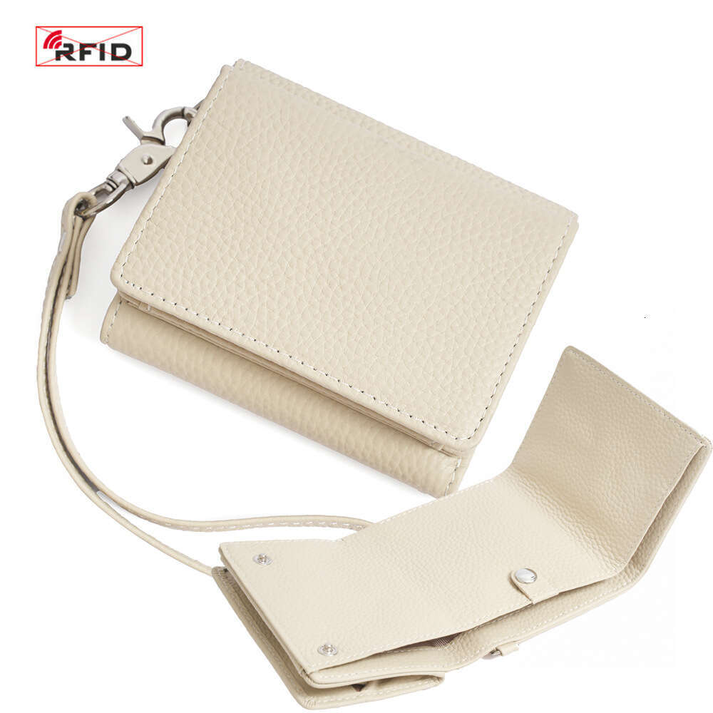 Fashion Genuine Leather for Women 70% off Japanese Style RFID Top Layer Cowhide Card Holder Integrated Wallet designer wallet B5