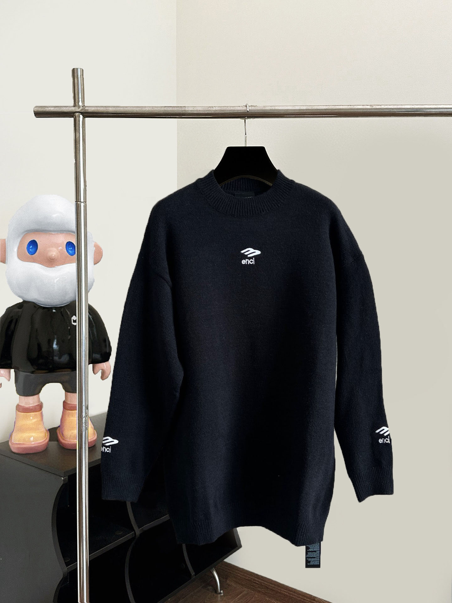 Men's Designer Sweaters Letter Embroidery Long Sleeved Knitted Sweater for Men Women High version Trendy Pullover Sweater