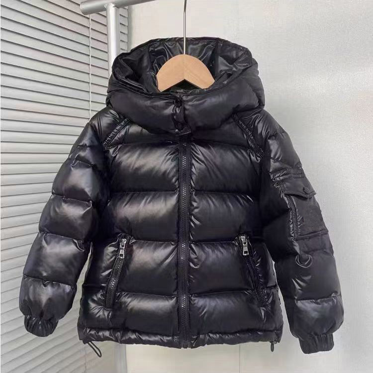 hoodies Kid coat kids coats baby clothes girls boys jacket hooded wearable luxury clothe 100% goose down filling with letter Warm and comfortable J2
